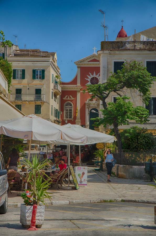 Serene Sea View Apartment In Corfu Old Town Eksteriør bilde